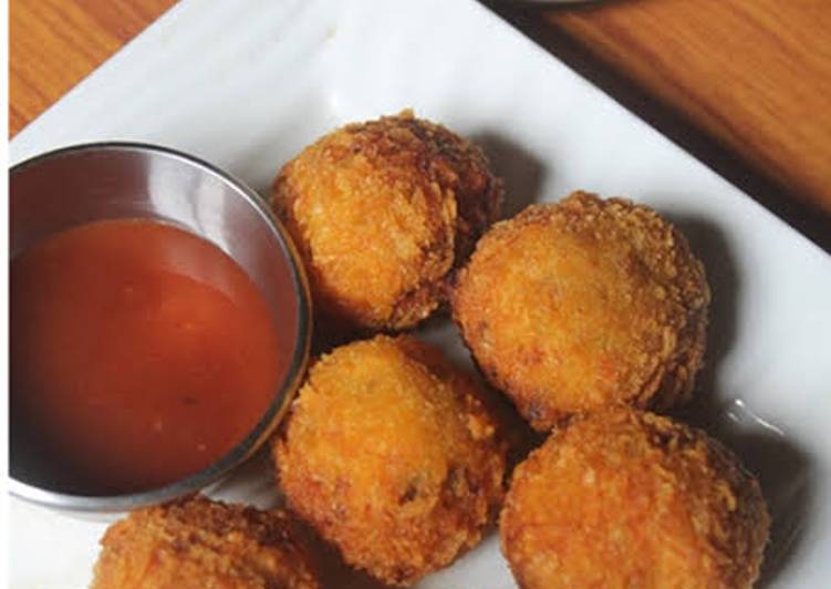 Recipe of Appetizing Chicken cheese balls