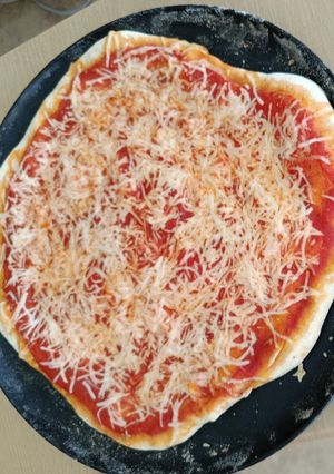 Une photo de Ma délicieuse recette de pizza proteinées