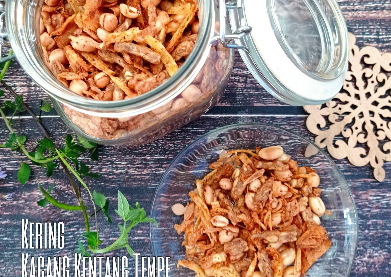 Kering Kacang Kentang Tempe Pedas Asin