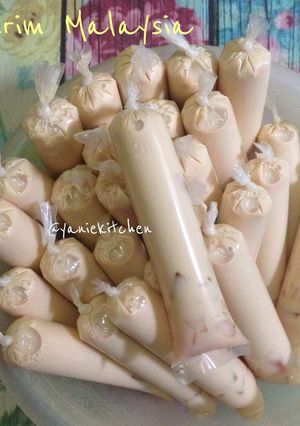 Foto resep Aiskrim Malaysia alias es lilin susu