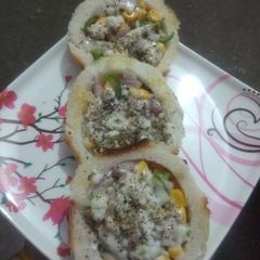 A picture of Bread pizza disc.
