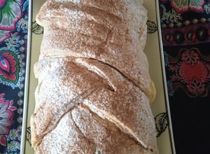 Una foto de Strudel de manzana