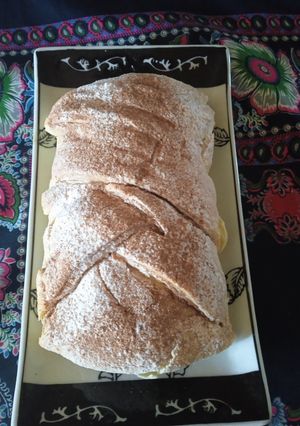 Una foto de Strudel de manzana