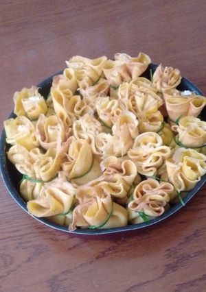 Foto di Saccottini con salmone e ricotta
