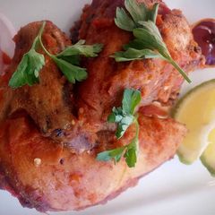 A picture of Oven grilled chicken.