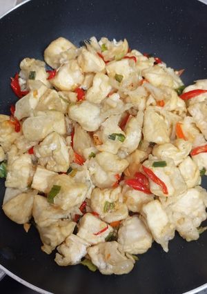 Foto resep Tahu Cabe Garam Krispi