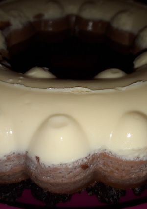 Tripla csokis mousse torta recept fotója