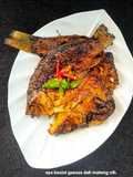 Ikan Tombro Bakar Madu (Teflon)