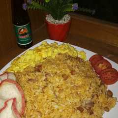 Nasi goreng sosis (Narsis)-レシピのメイン写真