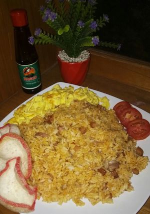 Foto resep Nasi goreng sosis (Narsis)