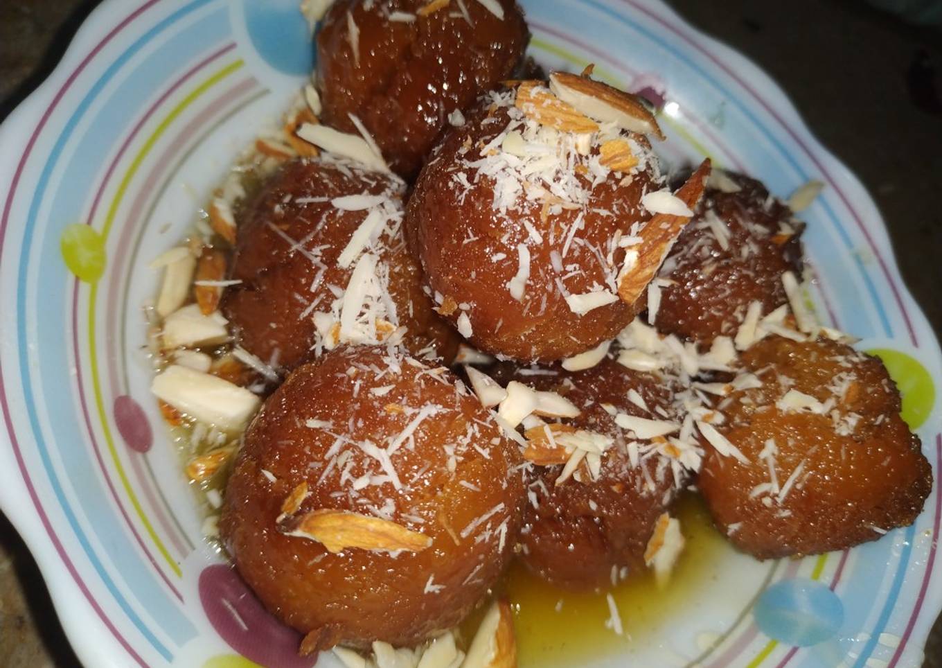 Bread gulab jamun