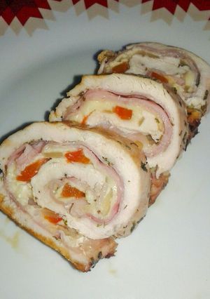 Una foto de Arrollado de pollo