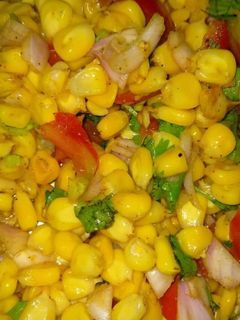 कॉर्न चाट (Corn chaat recipe in hindi) रेसिपी मुख्य फोटो