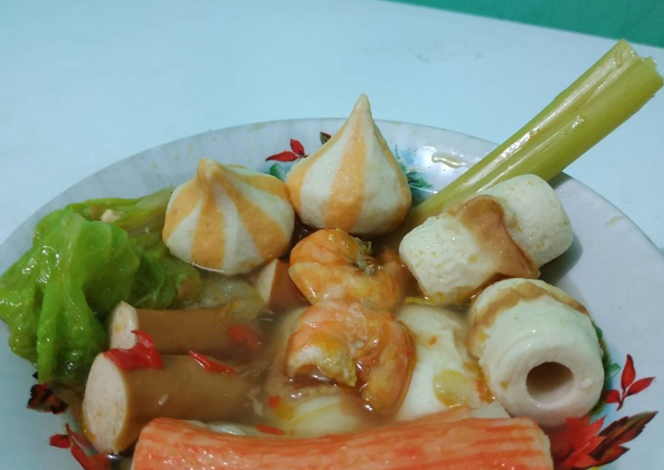 Tomyam rumahan yang enak