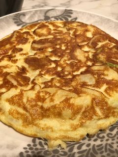 Una foto de Tortilla de patata saludable