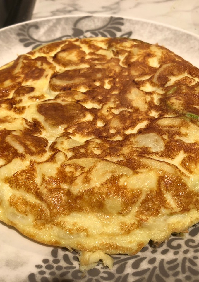 Una foto de Tortilla de patata saludable