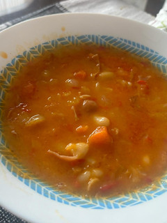 Una foto de Alubias con chorizo Thermomix TM5