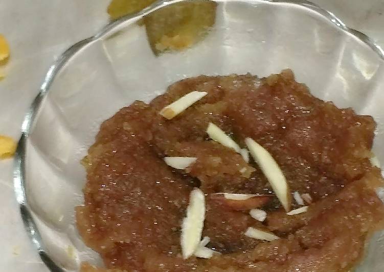 Recipe of Super Quick Homemade Gur wala SOOJI ka HALWA