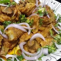 A picture of Spicy chicken Tikka masala.