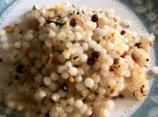 A picture of sabudana khichdi
