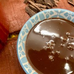 Easy Chocolate Ganache A picture of Easy Chocolate Ganache.