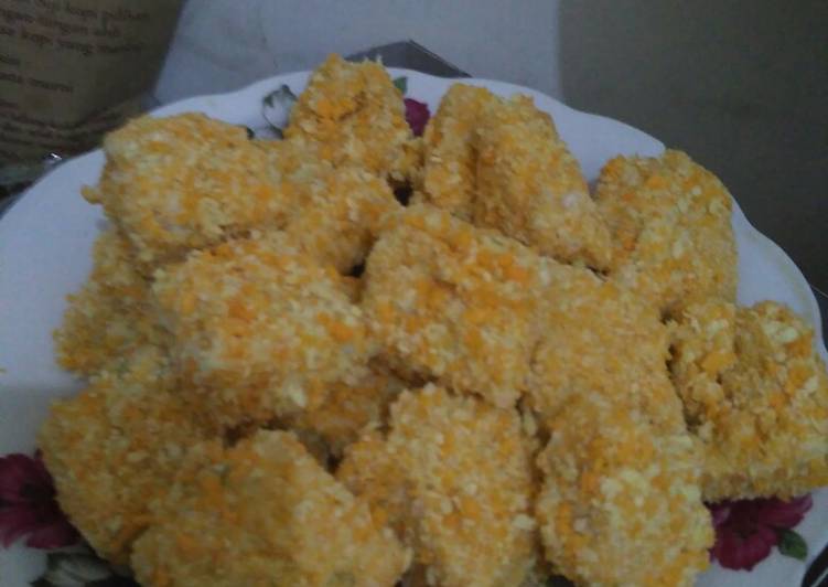 Nuget tempe udang sayur