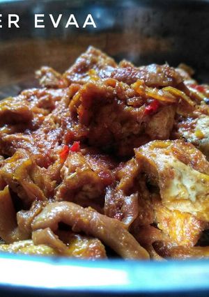 Foto resep Oseng jamur tahu sedap