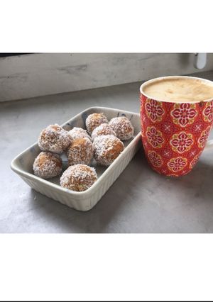 Una foto de Trufas de vainilla