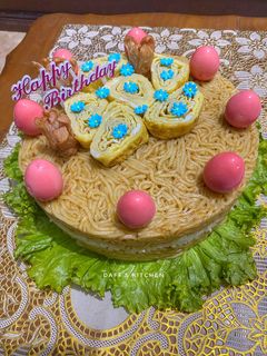 Foto resep Cake Ultah Indomie🎂