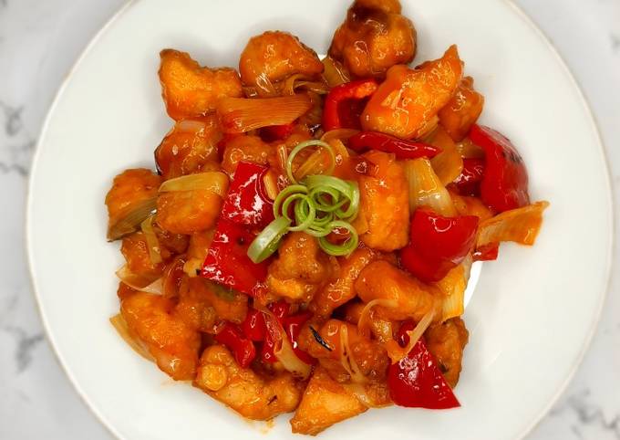 Sweet and Sour Chicken - Ayam Asam Manis