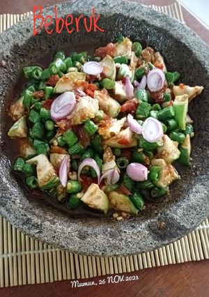 Foto resep 25. Beberuk khas lombok