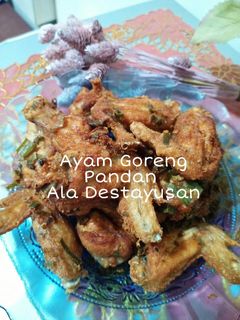 Foto resep Ayam Goreng Pandan