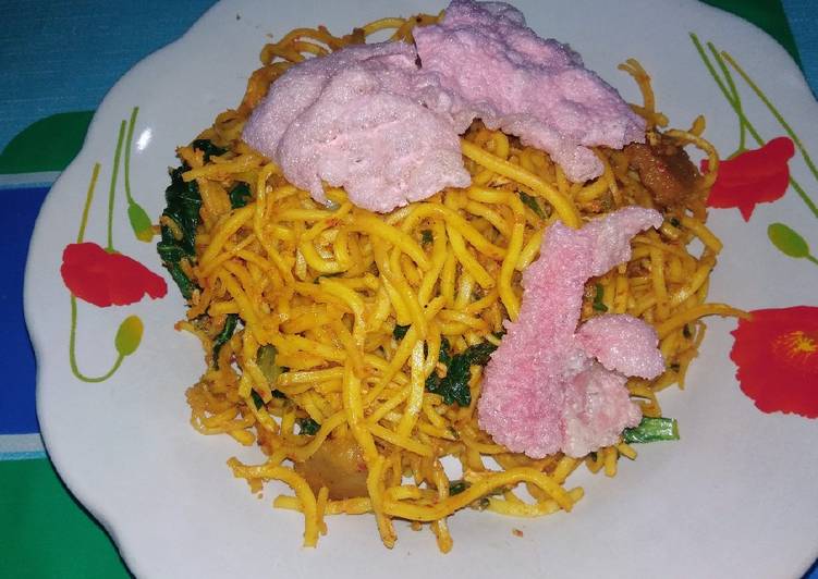 Resep Mie Goreng Kw Ala Restoran Kubang Yang Renyah