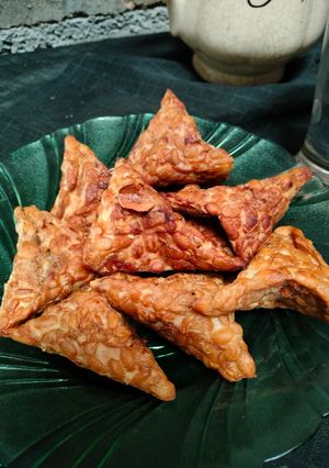 Foto resep Tempe goreng bawang putih