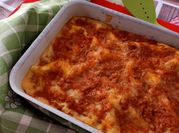 A picture of traditional lasagne