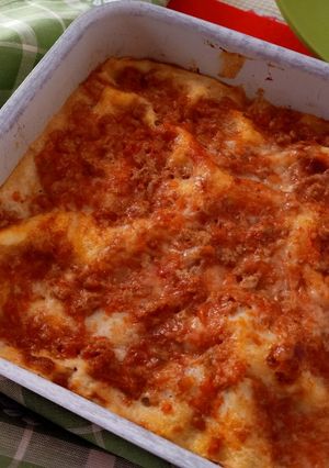 A picture of Classic Meat Sauce Lasagna.