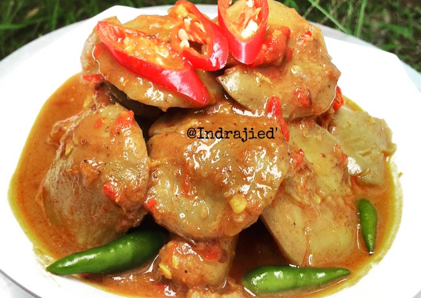 Rendang jengkol
