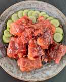 Sườn non rim xá xíu