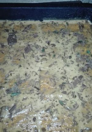 A picture of Caramel Peppermint Tart.