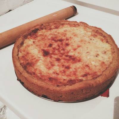 Пирог с плавленным сыром и луком рецепт с фото пошагово