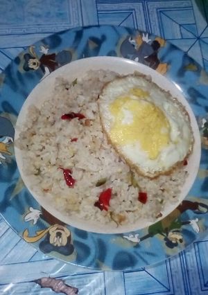 Foto resep Nasi goreng sederhana