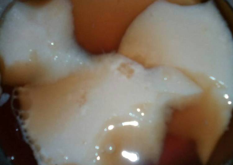 Tahu kuah jahe simpel