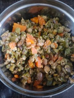 கேரட் பீன்ஸ் பொரியல் செய்முறை முக்கிய புகைப்படம்