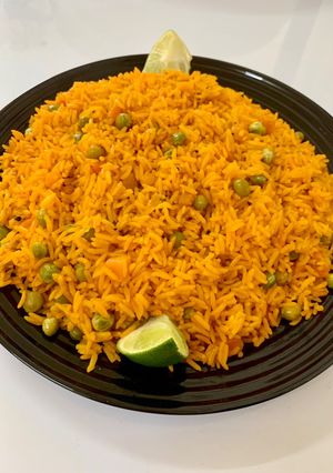صورة لوصفة أرز أصفر بالخضار 🍚🍚