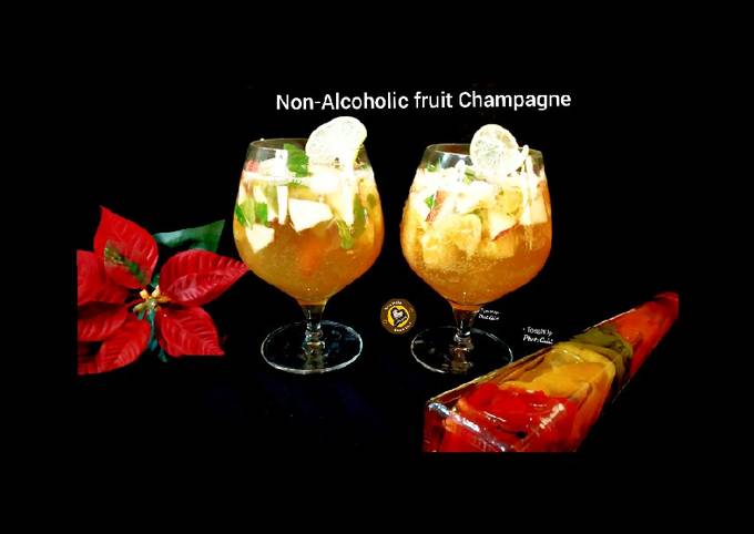 Recipe of Favorite Non Alcoholic fruit Champagne