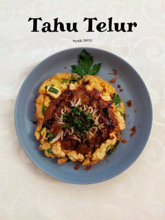 Foto resep Tahu Telur Bumbu Pecel
