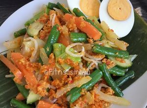 Foto resep Urap Sayur Bumbu Tumis