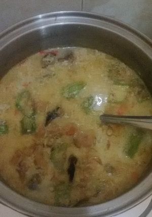 Foto resep Manggut ikan pari terong pedas