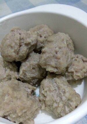 Foto resep Bakso Sapi (Mpasi 11m)