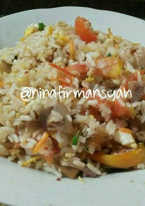 Foto resep Nasi goreng kecombrang, wortel